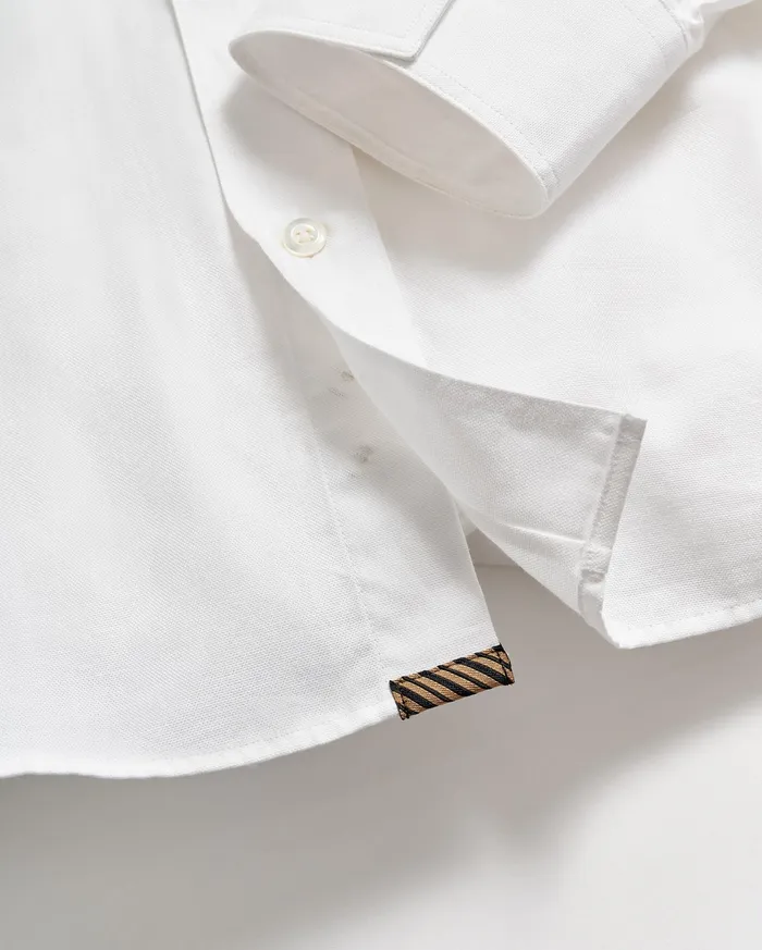 Men Arnie Oxford Shirt Light Grey Billy Reid Shirting
