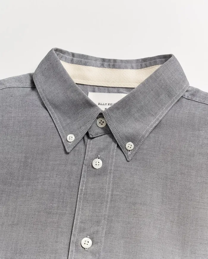 Men Arnie Oxford Shirt Light Grey Billy Reid Shirting