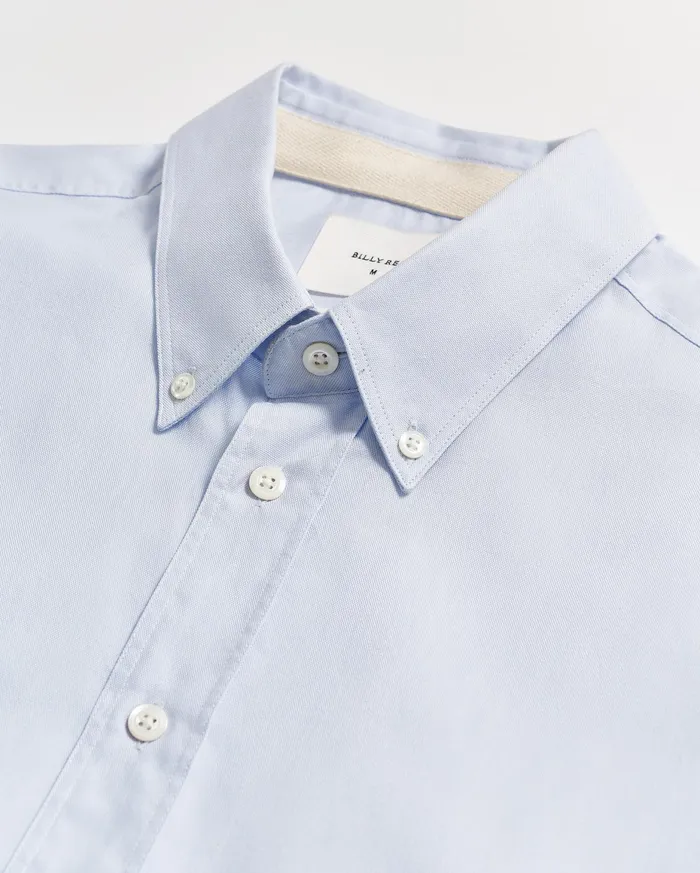 Men Arnie Oxford Shirt Light Grey Billy Reid Shirting