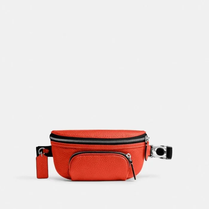 Men Beck Belt Bag Sun Orange Coach Belt Bags