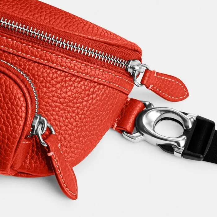 Men Beck Belt Bag Sun Orange Coach Belt Bags