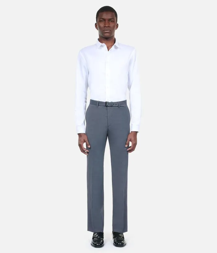 Men Blazers and Suits THE KOOPLES Blue Wool Suit Trousers Men Blazers and Suits THE KOOPLES Blue Wool Suit Trousers