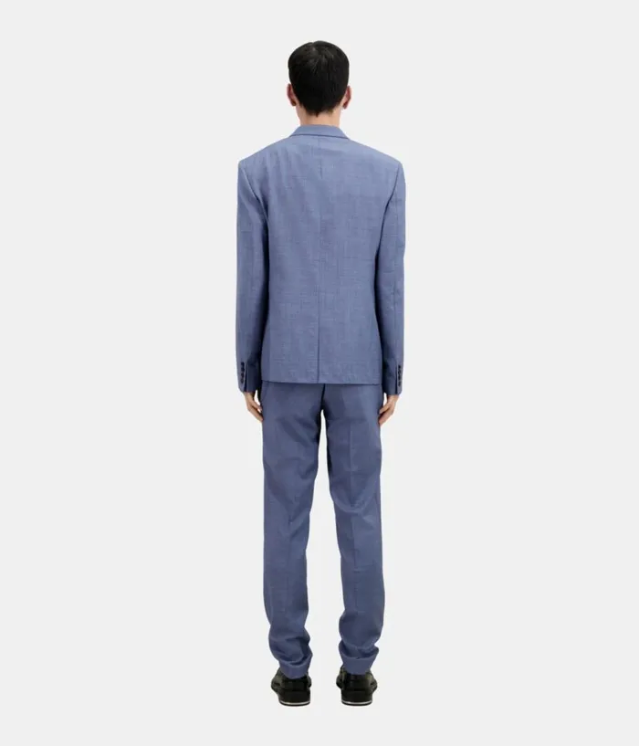 Men Blazers and Suits THE KOOPLES Light Blue Wool Suit Jacket Men Blazers and Suits THE KOOPLES Light Blue Wool Suit Jacket