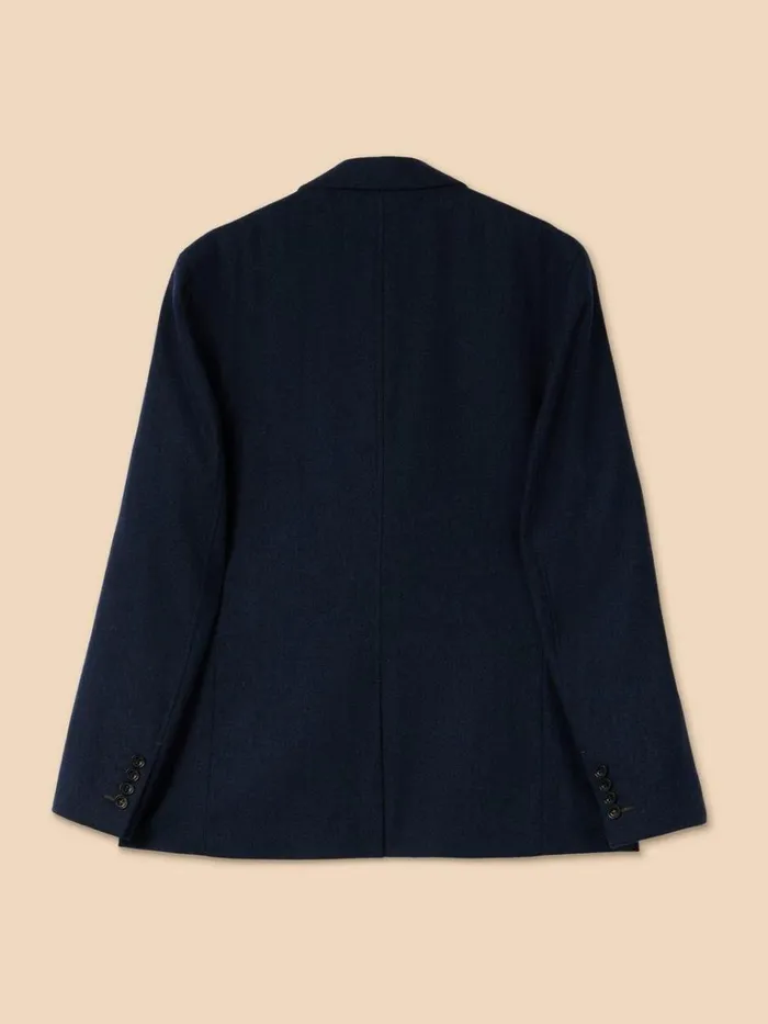 Men BLAZERS White Stuff Heath Regular Fit Blazer Dark Navy Men BLAZERS White Stuff Heath Regular Fit Blazer Dark Navy