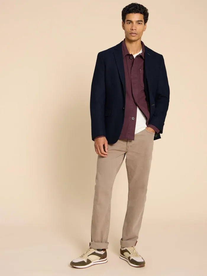 Men BLAZERS White Stuff Heath Regular Fit Blazer Dark Navy Men BLAZERS White Stuff Heath Regular Fit Blazer Dark Navy