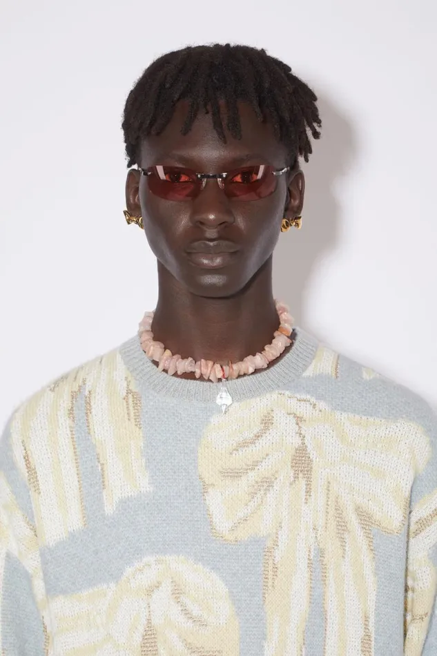 Men Bow Earrings Antique Gold Acne Studios Jewellery