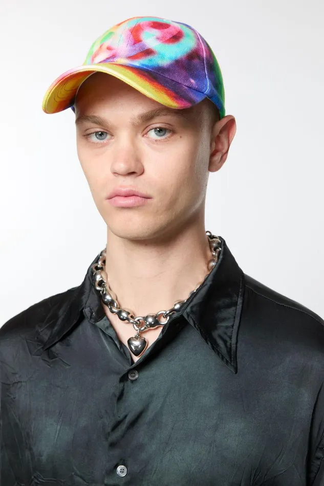 Men Cap Stronger Together Forever Multicolor Acne Studios Hats
