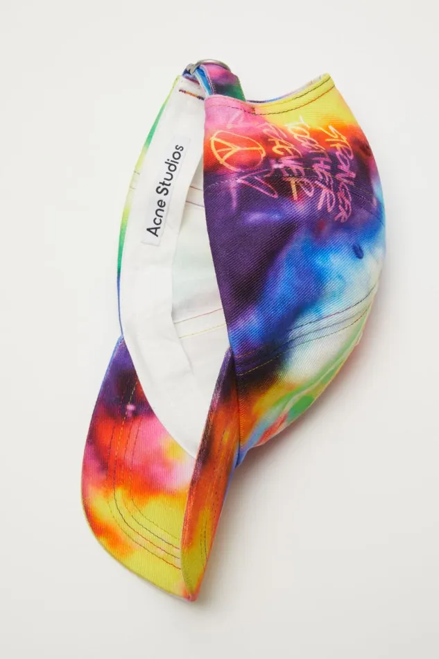 Men Cap Stronger Together Forever Multicolor Acne Studios Hats