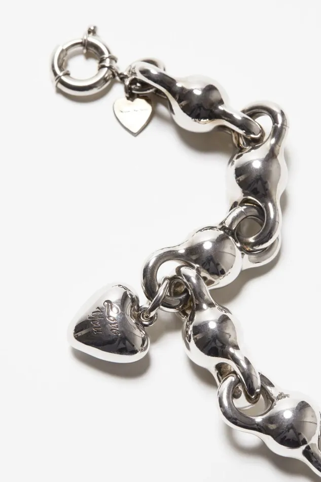 Men Charm Bracelet Antique Silver Acne Studios Jewellery