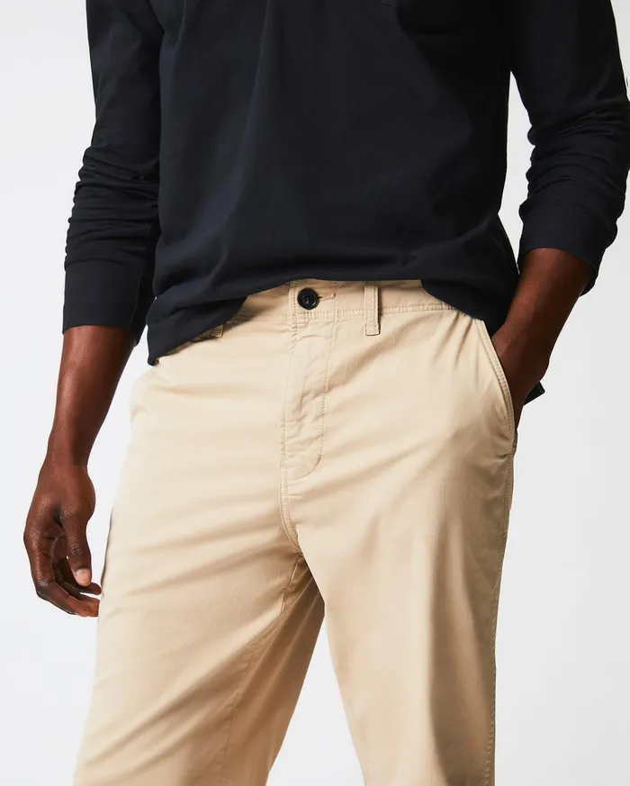 Men Chino Pant Khaki Billy Reid Bottoms