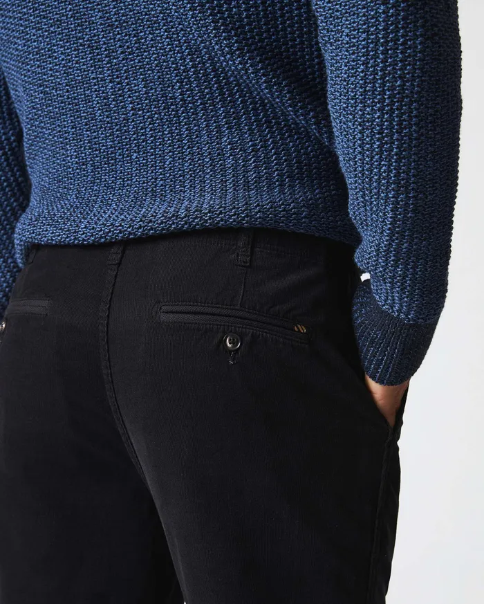Men Cord Chino Pant Black Billy Reid Bottoms