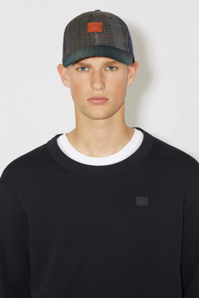 Men Crew Neck Sweater 8211 Regular Fit Black Acne Studios Sweatshirts