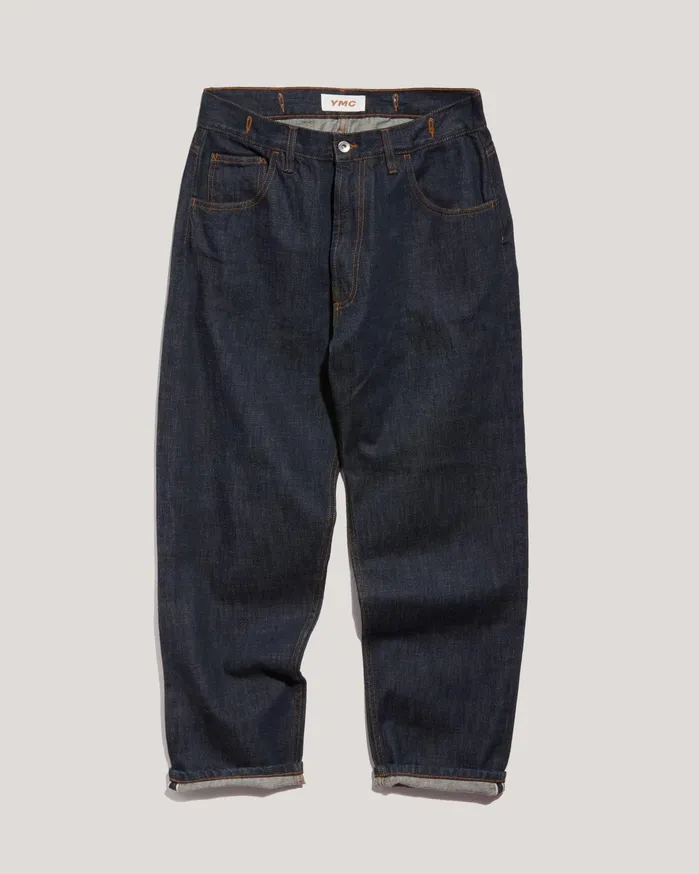 Men Earth Bez Jean Indigo YMC Trousers and Shorts