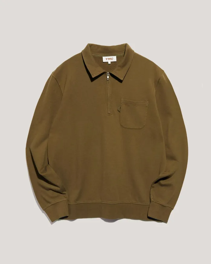 Men Earth Sugden Sweatshirt Olive YMC Tops and TShirts
