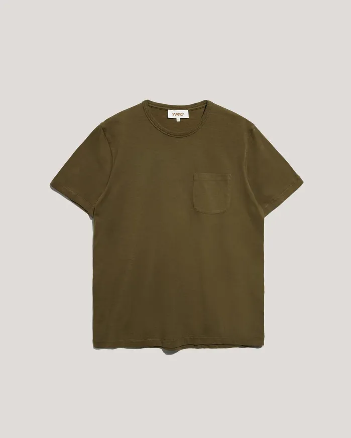 Men Earth Wild Ones TShirt Olive YMC Tops and TShirts