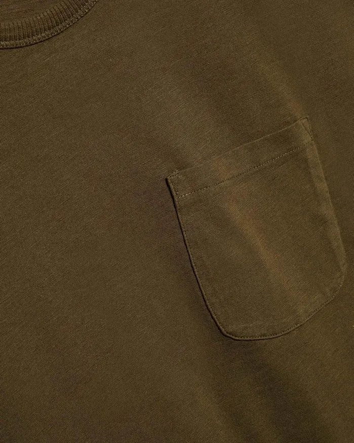 Men Earth Wild Ones TShirt Olive YMC Tops and TShirts