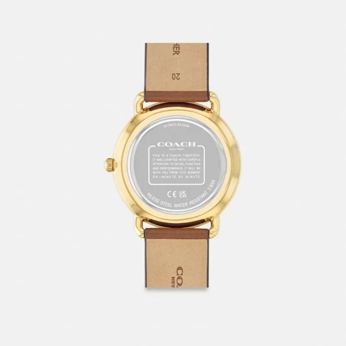 Men Elliot Watch 41 Mm Saddle Coach Watches