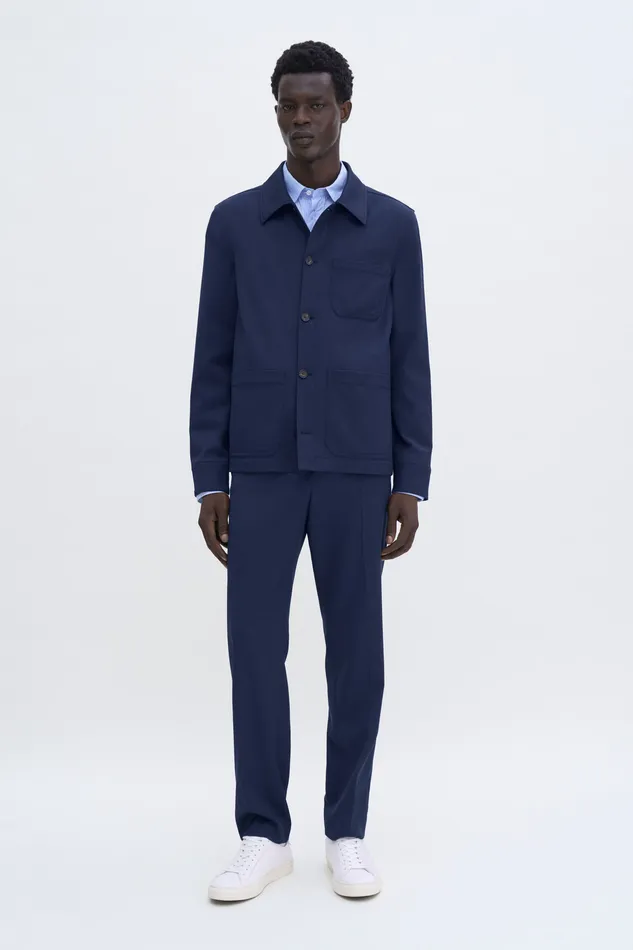 Men filippak Work Jacket Dusk Blue Coats and Jackets Men filippak Work Jacket Dusk Blue Coats and Jackets
