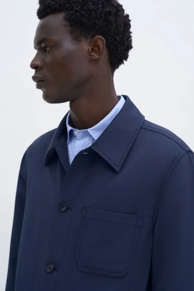 Men filippak Work Jacket Dusk Blue Coats and Jackets Men filippak Work Jacket Dusk Blue Coats and Jackets