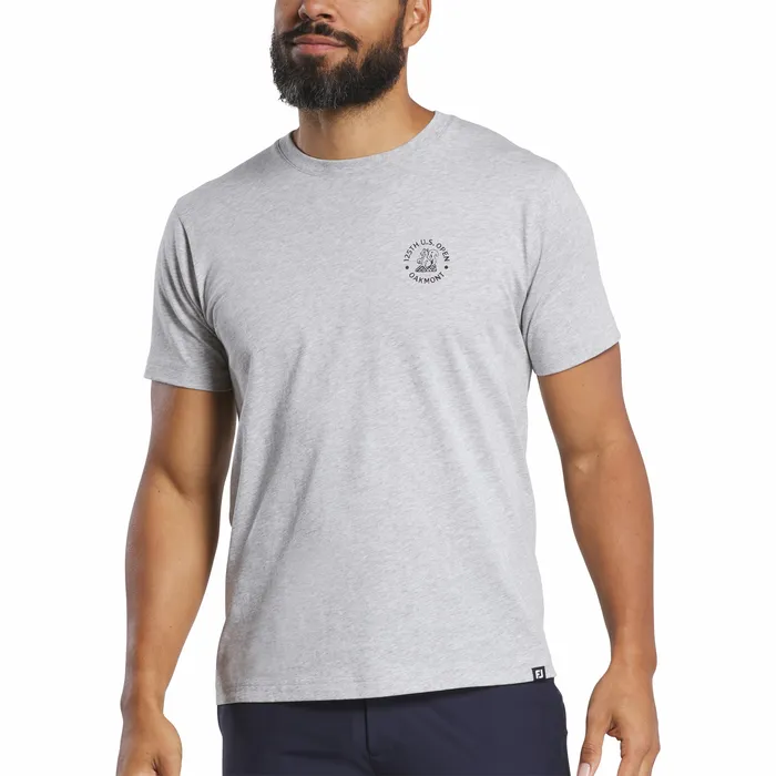 Men FootJoy 2025 US Open Alt Logo Tee Shirts