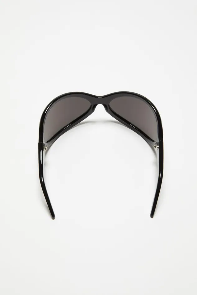 Men Frame Sunglasses Blackblack Acne Studios Eyewear