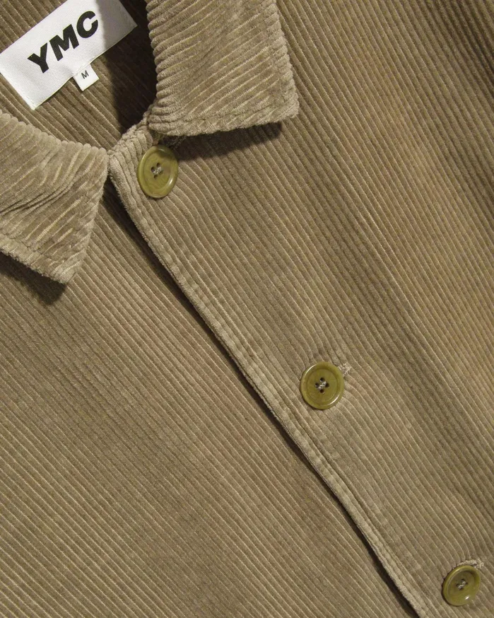 Men Groundhog Corduroy Jacket Olive YMC Suiting