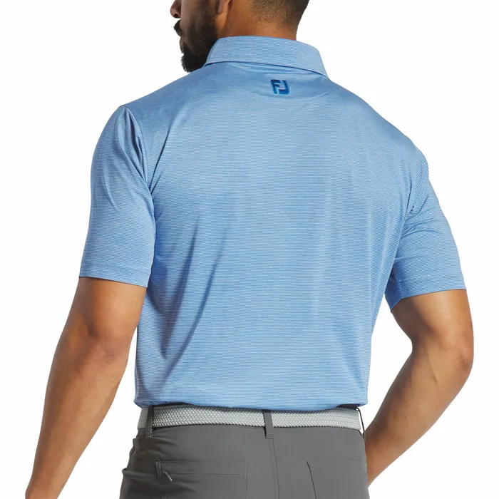 Men Heather Stripe Lisle Shirts FootJoy