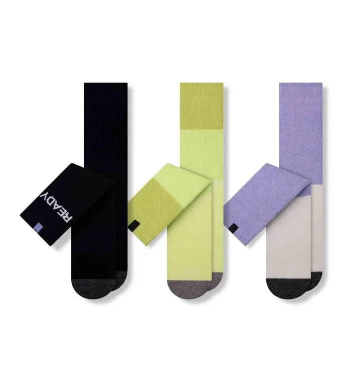 Men Hustle Cushion Crew Assorted Socks 3 Pack 1039929999 Pair Of Thieves Crew