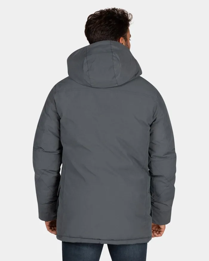 Men Jackets NZA New Zealand Auckland Canvas Grey Parka Jacket 8211 Ash Grey Men Jackets NZA New Zealand Auckland Canvas Grey Parka Jacket 8211 Ash Grey