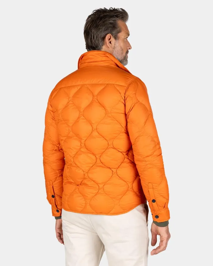 Men Jackets NZA New Zealand Auckland Orange Short Jacket 8211 Almond Orange