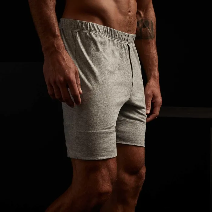 MEN James Perse CLASSICS Boxer Short Classic Fit Heather Grey