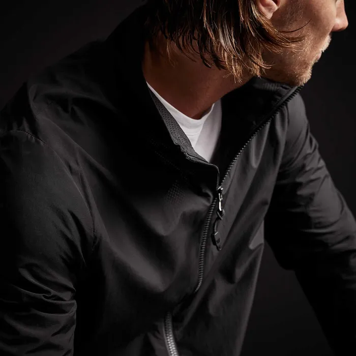 MEN James Perse JACKETSOUTERWEAR Cotton Nylon Windbreaker Black