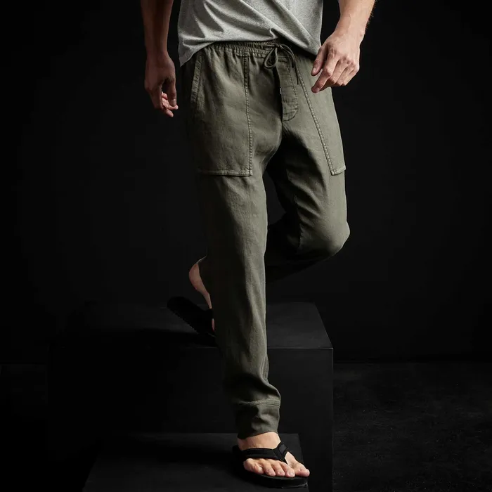 MEN James Perse PANTSDENIM Patch Pocket Utility Pant Alligator Pigment