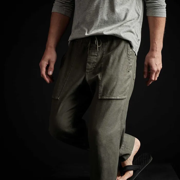 MEN James Perse PANTSDENIM Patch Pocket Utility Pant Alligator Pigment