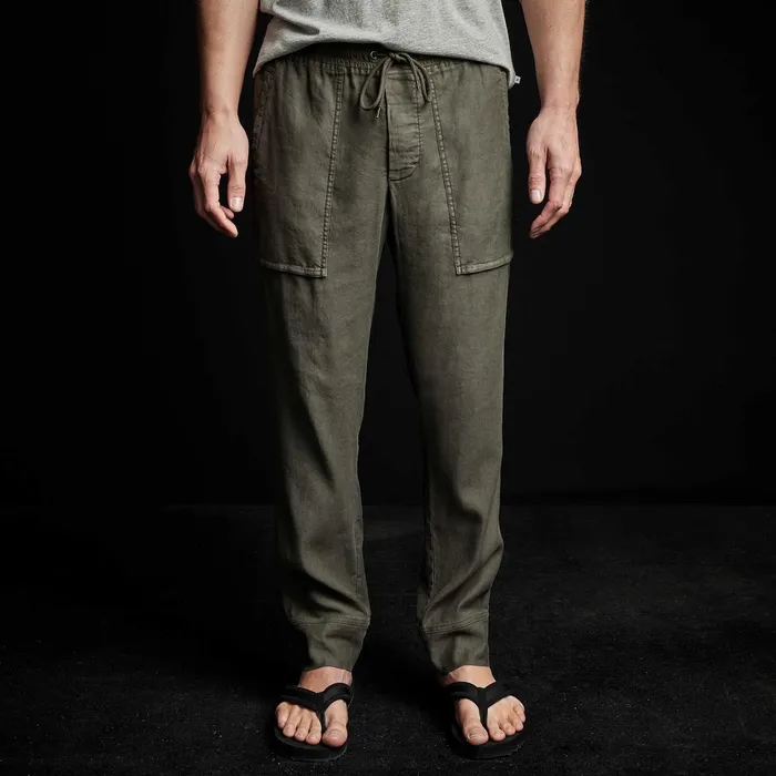 MEN James Perse PANTSDENIM Patch Pocket Utility Pant Alligator Pigment