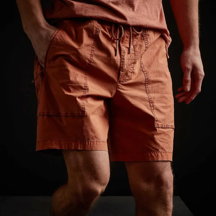 MEN James Perse SHORTS Zipper Pocket Short Marigold Pigment