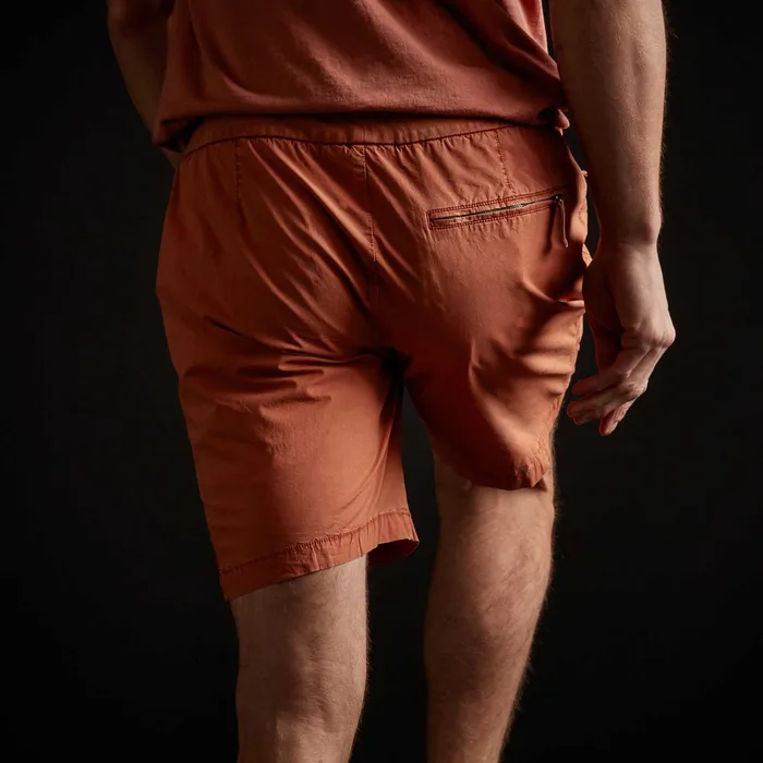 MEN James Perse SHORTS Zipper Pocket Short Marigold Pigment
