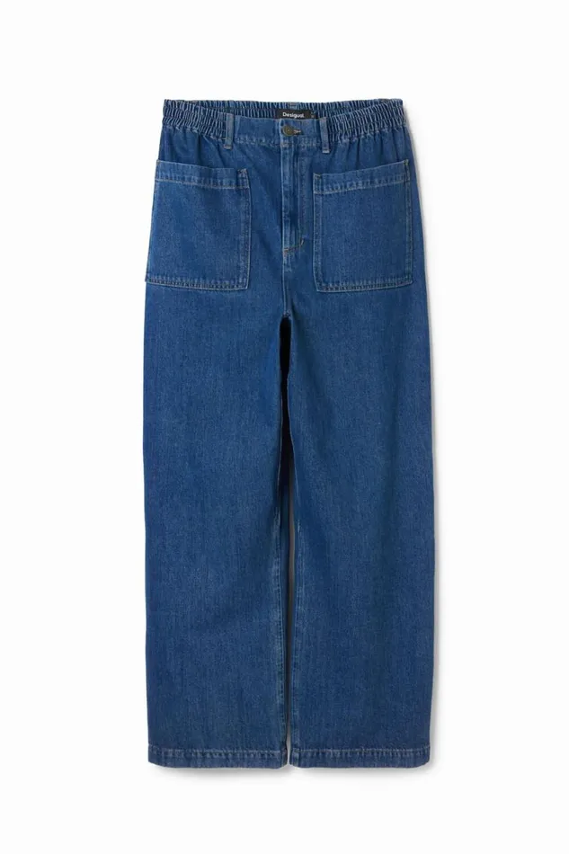 Men Jeans And Trousers Desigual Long Jeans With Pockets