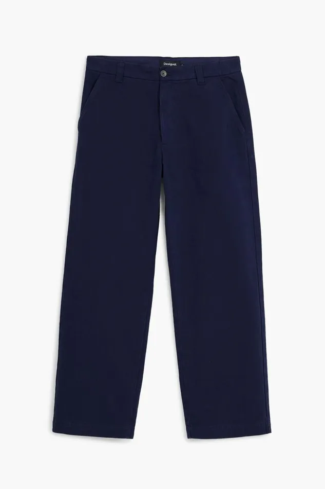 Men Jeans And Trousers Desigual Structured Straight Pants