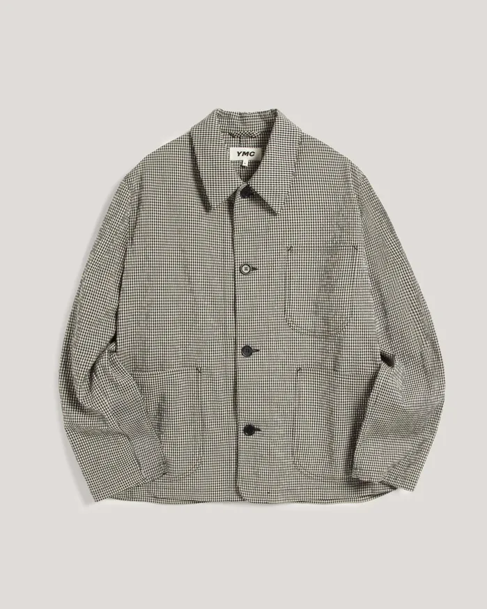 Men Labour Chore Jacket Navy YMC Outerwear