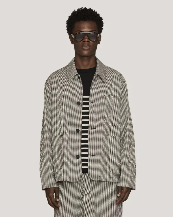Men Labour Chore Jacket Navy YMC Outerwear