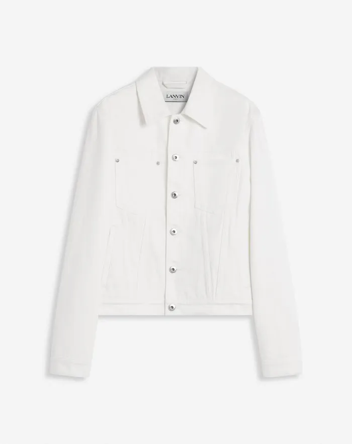 Men Lanvin Coats and Jackets Classic Jacket Optic White