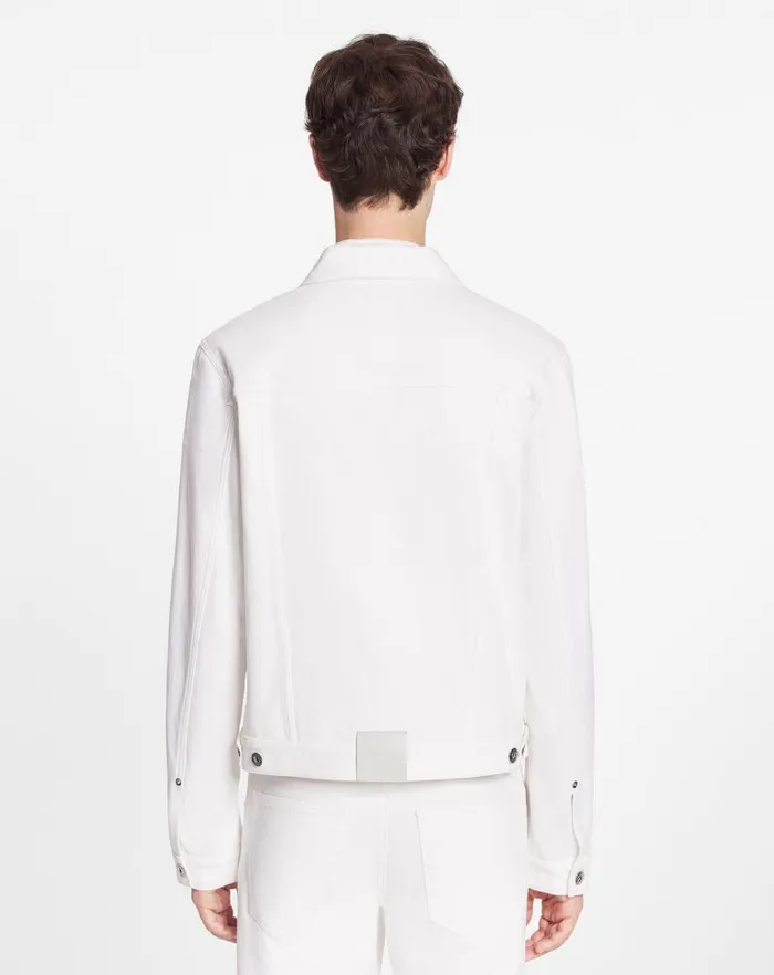 Men Lanvin Coats and Jackets Classic Jacket Optic White Men Lanvin Coats and Jackets Classic Jacket Optic White