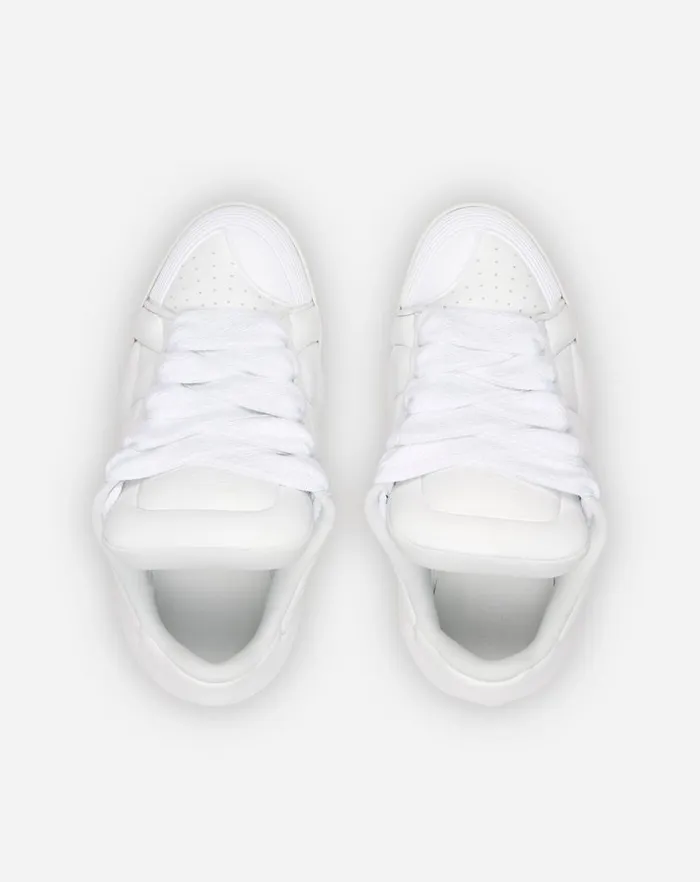 Men Lanvin Curb Curb Xl Leather Sneakers Whitewhite Men Lanvin Curb Curb Xl Leather Sneakers Whitewhite