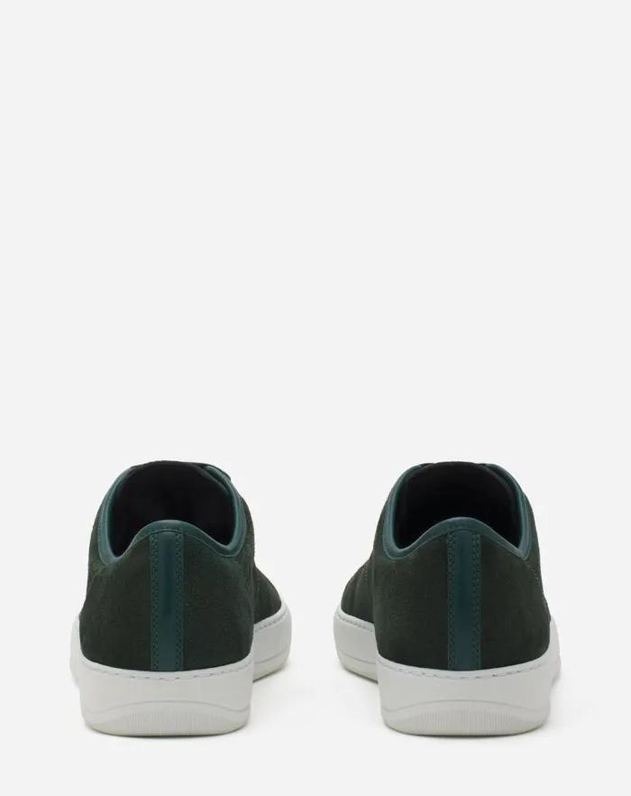 Men Lanvin DBB1 Dbb1 Leather And Suede Sneakers Rangerwhite Men Lanvin DBB1 Dbb1 Leather And Suede Sneakers Rangerwhite