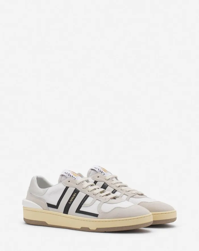Men Lanvin Sneakers Clay Mesh Sneakers Blackoff White Men Lanvin Sneakers Clay Mesh Sneakers Blackoff White