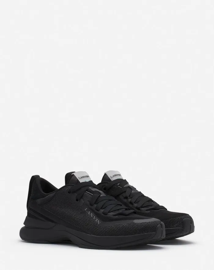 Men Lanvin Sneakers Li Mesh Sneakers Blackblack Men Lanvin Sneakers Li Mesh Sneakers Blackblack