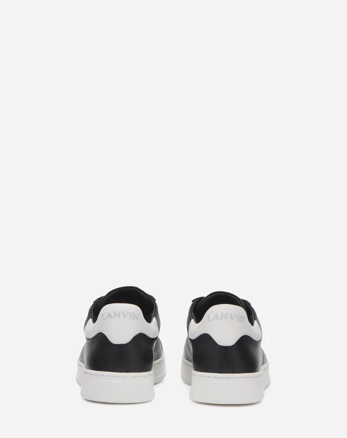 Men Lanvin Sneakers Leather Ddb0 Sneakers Blackwhite