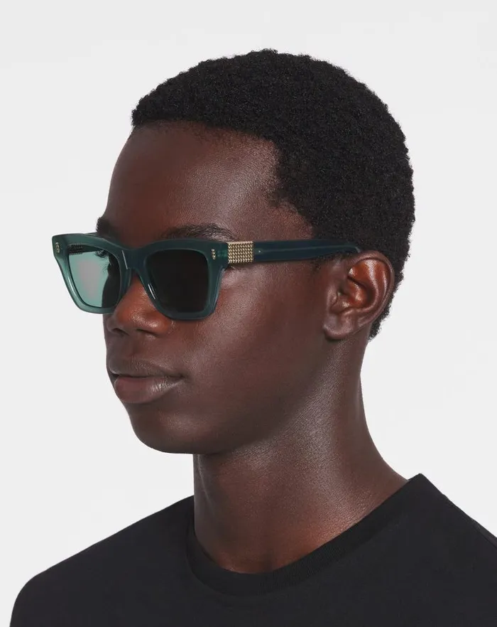 Men Lanvin Sunglasses Concerto Sunglasses Dark Jade Men Lanvin Sunglasses Concerto Sunglasses Dark Jade