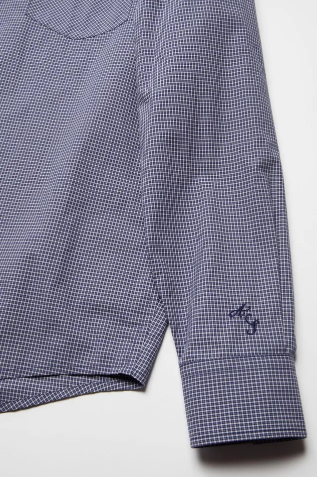 Men Long Sleeve Shirt Navy Acne Studios Shirts
